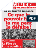 La Loi Travail Imposée: Ce Que Le Pouvoir Fait, La Rue Peut Le Défaire !