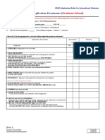 3 Admission Form for Graduate