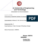 Bangladesh University of Engineering and Technology: Name: NAFIS Anwari