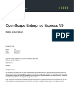 OpenScape Enterprise Express V9 Sales Information