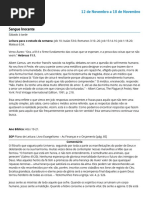 Lição 8 - Sangue Inocente