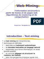 Cours Text Web Mining