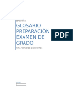 Glosario Derecho Civil Examen de Grado