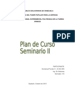 Plan de Curso