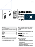 Instruction Manual: LX2 (W) Series