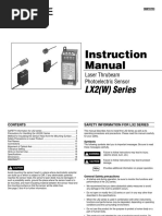 Instruction Manual: LX2 (W) Series