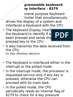 The Programmable Keyboard Display Interface - 8279