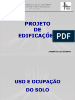 Aula 5 - Projeto de Edificações - Uso e Ocupação Do Solo