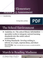 Assessment of The School Library Program Presentation