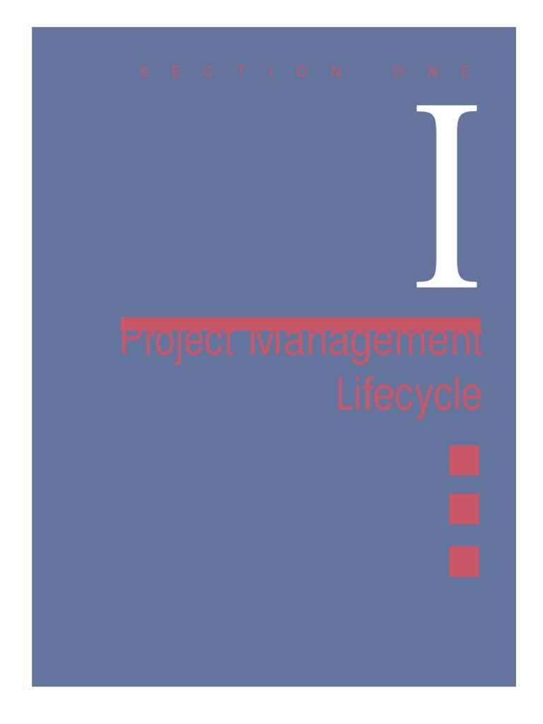 Project Management Lifecycle Pdf Project Management Risk Management