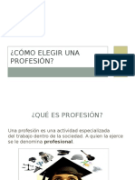 Cómo Elegir Una Profesión