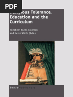 Religious Tolerance Education and the Curriculum