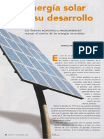 Energía Solar y Su Control Político-Económico