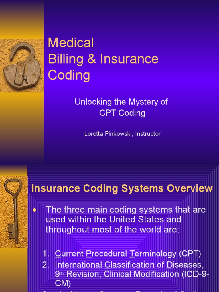 Medical Billing & Insurance Coding: Unlocking The Mystery of CPT Coding ...