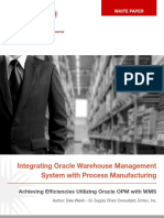 Oracle OPM WMS White Paper