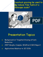 23. Livestock fuels reduction - Oct 6, 2016