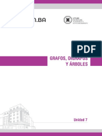 Unidad 7 - Grafos Dígrafos y Árboles PDF