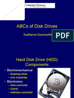 Abcs of Disk Drives: Sudhanva Gurumurthi
