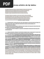 Descriere Artistica Argumentare 2