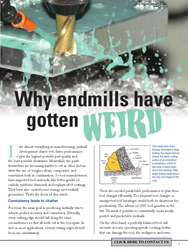 End Mills Geometry Download Free PDF Metalworking Industries