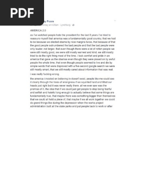 Jenny Poore Facebook Post