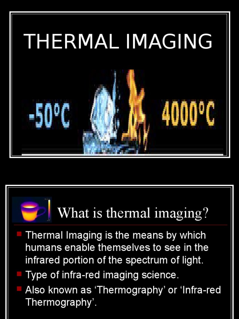 Understanding Thermal Imaging Basics | PDF | Infrared | Thermography