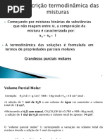 Carlameireles-A Descrição Termodinâmica Das Misturas AULA 2