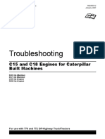C15 and C18 Engines For Caterpillar Built Machines - Troubleshooting - RENR5012 - Jan 2007 - CATERPILLAR