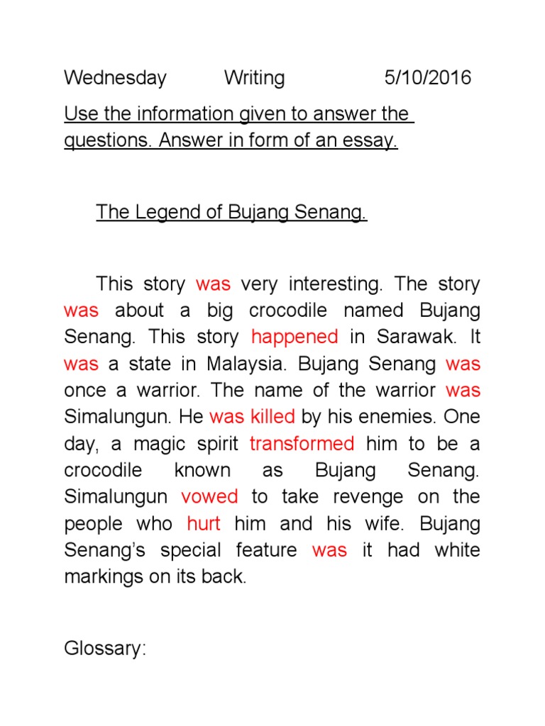 Bujang Senang Essay Pdf