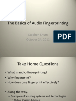 Audio Fingerprinting Sls 24oct2011