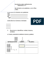 Guía de Estudio Prueba Coeficiente Dos Matematica