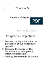 Chapter 5 - Freedom of Expression 1
