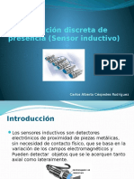 Detección Discreta de Presencia (Sensor Inductivo)