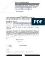 Resolviendo problemas de proporcionalidad compuesta