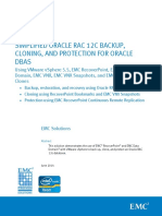 h13139 Simplified Oracle Rac 12c Backup Protect Oracle Wp