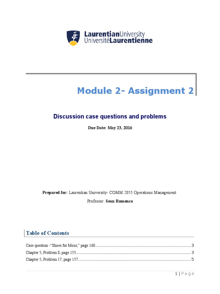 Operations Management Problem Set | PDF | Economics | Business Economics