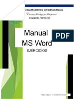 Ejercicios MS Word 50-70 Adrian Mtz. 1ro C IP