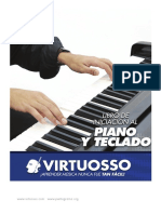 Libro de Iniciación Al Piano y Teclado