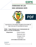 Informe Fogón