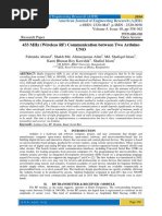 433 MHZ (Wireless RF) Communication Between Two Arduino UNO