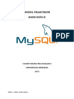 Modul Praktikum Basis Data II 