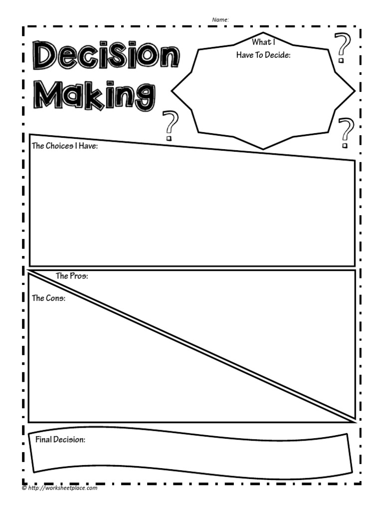 What I Have To Decide:: Name | PDF