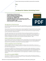 Revised South African Manual For Outdoor Advertising Control (SAMOAC)