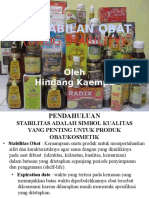 Stabilitas Obat