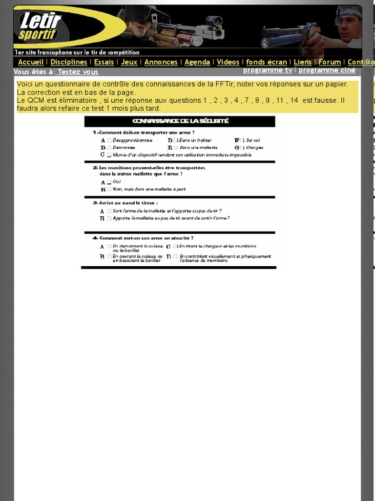 Testez Vous | PDF