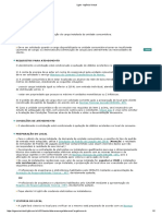 Alteração de carga elétrica - requisitos e solicitação