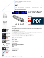 Blue Laser Pointer 20000mW High Power Millitary Laser Pen