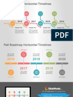 FF0094 01 Flat Roadmap Horizontal Timelines 16x9
