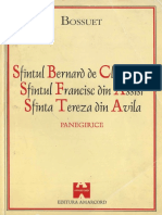 Jaques Benigne Bossuet - Panegirice PDF
