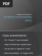 Diabetic Ketoacidosis- 